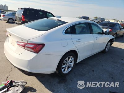 Trzecie zdjęcie samochodu z tyłu: 2020 CHEVROLET MALIBU LT VIN:1G1ZD5ST1LF004195 - miniatura
