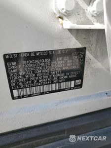 Zdjęcie 13 z 14 samochodu: 2025 HONDA HR-V LX VIN:3CZRZ2H3XSM726644 - miniatura