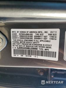Zdjęcie 13 z 15 samochodu: 2011 HONDA CR-V EX VIN:5J6RE4H59BL039990 - miniatura