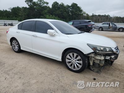 Czwarte zdjęcie samochodu z boku: 2013 HONDA ACCORD EX VIN:1HGCR2F73DA067129 - miniatura