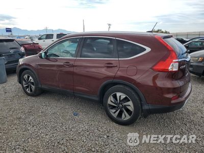 Drugie zdjęcie samochodu z przodu: 2016 HONDA CR-V TOURING VIN:5J6RM3H91GL020714 - miniatura