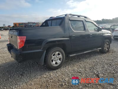 Trzecie zdjęcie samochodu z tyłu: 2011 HONDA RIDGELINE RT VIN:5FPYK1F22BB009547 - miniatura