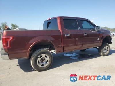 Trzecie zdjęcie samochodu z tyłu: 2015 FORD F150 KING RANCH CREW CAB 5.0L V8 VIN:1FTEW1CF8FFC70786 - miniatura