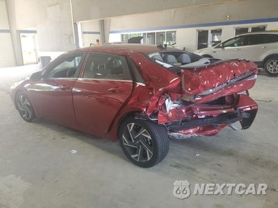 Drugie zdjęcie samochodu z przodu: 2024 HYUNDAI ELANTRA SEL VIN:KMHLS4DG6RU713444 - miniatura