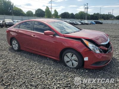 Czwarte zdjęcie samochodu z boku: 2014 HYUNDAI SONATA GLS VIN:5NPEB4AC6EH818942 - miniatura