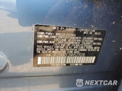 Zdjęcie 12 z 12 samochodu: 2022 SUBARU FORESTER PREMIUM VIN:JF2SKADC8NH522026 - miniatura