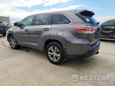 Drugie zdjęcie samochodu z przodu: 2014 TOYOTA HIGHLANDER LE VIN:5TDZKRFH1ES005702 - miniatura