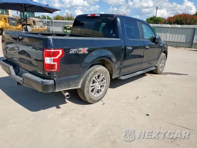 Trzecie zdjęcie samochodu z tyłu: 2018 FORD F150 SUPERCREW VIN:1FTEW1CP7JKD03673 - miniatura