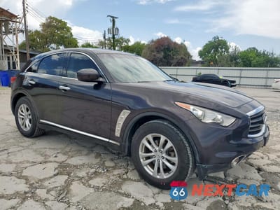 Czwarte zdjęcie samochodu z boku: 2012 INFINITI FX35 VIN:JN8AS1MU7CM122051 - miniatura