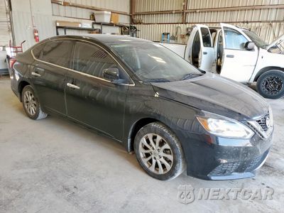Czwarte zdjęcie samochodu z boku: 2018 NISSAN SENTRA S VIN:3N1AB7AP5JL628596 - miniatura