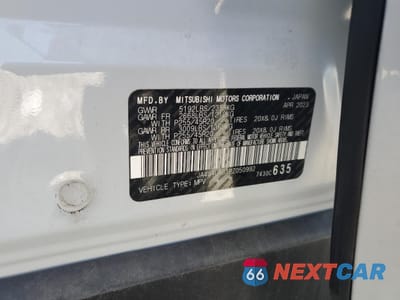 Zdjęcie 13 z 14 samochodu: 2023 MITSUBISHI OUTLANDER SE VIN:JA4J4UA81PZ050992 - miniatura