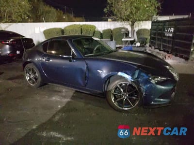 Czwarte zdjęcie samochodu z boku: 2020 MAZDA MX-5 MIATA GRAND TOURING VIN:JM1NDAM70L0411989 - miniatura