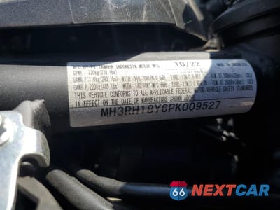 Zdjęcie 8 z 9 samochodu: 2023 YAMAHA YZFR3 A VIN:MH3RH18Y6PK009527 - miniatura