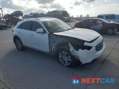 Czwarte zdjęcie samochodu z boku: 2010 INFINITI FX35 VIN:JN8AS1MUXAM800305 - miniatura