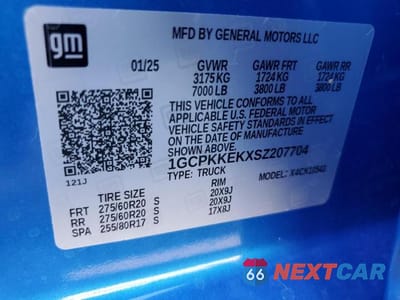 Zdjęcie 13 z 13 samochodu: 2025 CHEVROLET SILVERADO K1500 LT-L VIN:1GCPKKEKXSZ207704 - miniatura