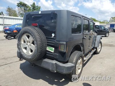 Trzecie zdjęcie samochodu z tyłu: 2009 JEEP WRANGLER UNLIMITED X VIN:1J4GA39109L727363 - miniatura