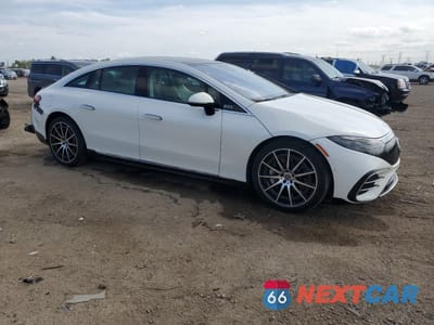 Czwarte zdjęcie samochodu z boku: 2022 MERCEDES-BENZ EQS SEDAN 450+ VIN:W1KCG2DB0NA006971 - miniatura