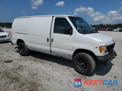 Czwarte zdjęcie samochodu z boku: 2002 FORD ECONOLINE E350 SUPER DUTY VAN VIN:1FTSE34L72HA18595 - miniatura