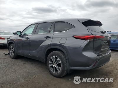 Drugie zdjęcie samochodu z przodu: 2021 TOYOTA HIGHLANDER XLE VIN:5TDHZRBH3MS069705 - miniatura