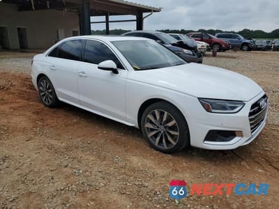 Czwarte zdjęcie samochodu z boku: 2021 AUDI A4 PREMIUM 40 VIN:WAUABAF49MN006657 - miniatura