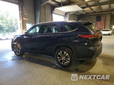 Drugie zdjęcie samochodu z przodu: 2022 TOYOTA HIGHLANDER XLE VIN:5TDHZRBH6NS566605 - miniatura