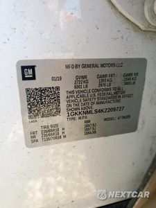 Zdjęcie 13 z 15 samochodu: 2019 GMC ACADIA SLT-1 VIN:1GKKNMLS4KZ209727 - miniatura
