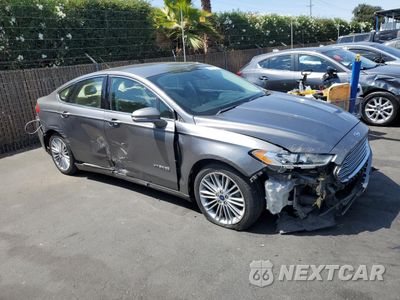 Czwarte zdjęcie samochodu z boku: 2014 FORD FUSION SE HYBRID VIN:3FA6P0LU6ER199976 - miniatura