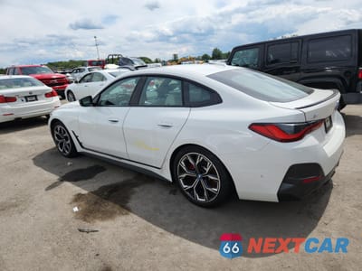 Drugie zdjęcie samochodu z przodu: 2024 BMW I4 XDRIVE 40 VIN:WBY83FB06RFT01973 - miniatura