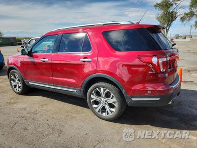 Drugie zdjęcie samochodu z przodu: 2018 FORD EXPLORER PLATINUM VIN:1FM5K8HT4JGA42396 - miniatura