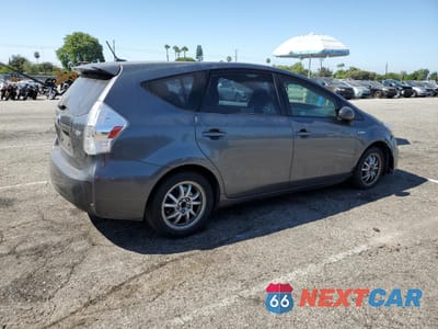 Trzecie zdjęcie samochodu z tyłu: 2012 TOYOTA PRIUS V VIN:JTDZN3EU6C3147254 - miniatura