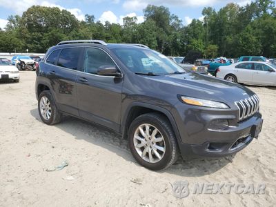 Czwarte zdjęcie samochodu z boku: 2015 JEEP CHEROKEE LIMITED VIN:1C4PJMDS2FW705001 - miniatura