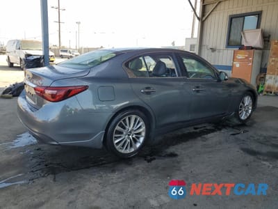 Trzecie zdjęcie samochodu z tyłu: 2021 INFINITI Q50 LUXE VIN:JN1EV7BP1MM704073 - miniatura