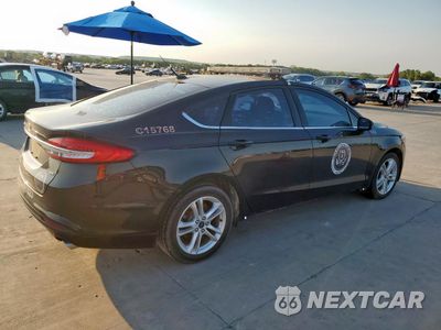 Trzecie zdjęcie samochodu z tyłu: 2018 FORD FUSION SE VIN:3FA6P0H71JR242567 - miniatura