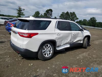 Trzecie zdjęcie samochodu z tyłu: 2020 CHEVROLET TRAVERSE LT VIN:1GNEVGKW1LJ317115 - miniatura