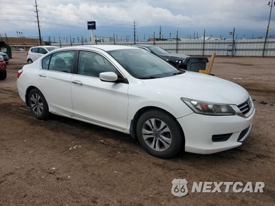 Czwarte zdjęcie samochodu z boku: 2014 HONDA ACCORD LX VIN:1HGCR2F35EA028346 - miniatura