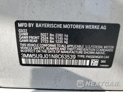 Zdjęcie 13 z 13 samochodu: 2022 BMW M340XI VIN:3MW5U9J01N8C63539 - miniatura