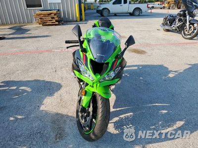 Drugie zdjęcie samochodu z przodu: 2022 KAWASAKI ZX636 K VIN:JKBZXJG17NA019739 - miniatura