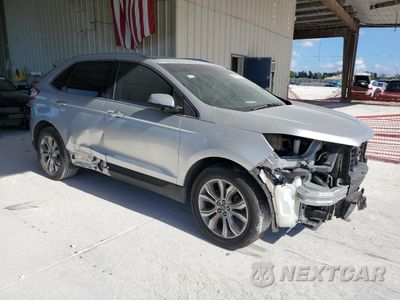 Czwarte zdjęcie samochodu z boku: 2019 FORD EDGE TITANIUM VIN:2FMPK3K95KBC23315 - miniatura