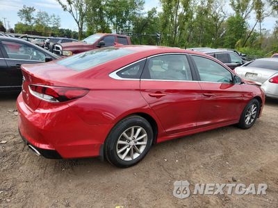Trzecie zdjęcie samochodu z tyłu: 2019 HYUNDAI SONATA SE VIN:5NPE24AF2KH781457 - miniatura