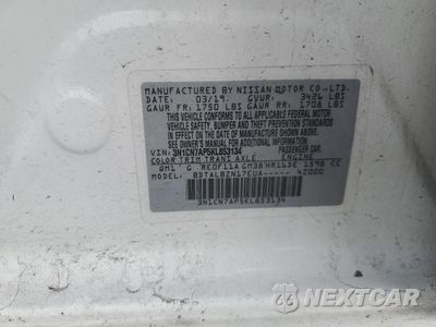 Zdjęcie 13 z 13 samochodu: 2019 NISSAN VERSA S VIN:3N1CN7AP5KL853134 - miniatura
