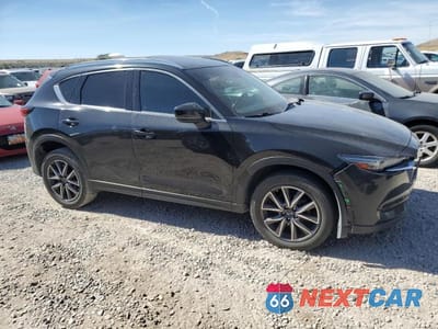 Czwarte zdjęcie samochodu z boku: 2018 MAZDA CX-5 GRAND TOURING VIN:JM3KFBDM5J1318246 - miniatura