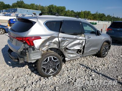 Trzecie zdjęcie samochodu z tyłu: 2022 HYUNDAI SANTA FE LIMITED VIN:5NMS4DAL7NH466593 - miniatura