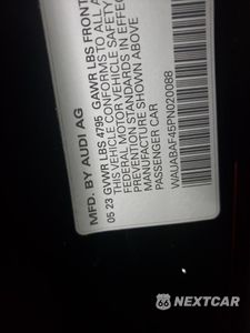 Zdjęcie 12 z 12 samochodu: 2023 AUDI A4 PREMIUM 40 VIN:WAUABAF45PN020088 - miniatura