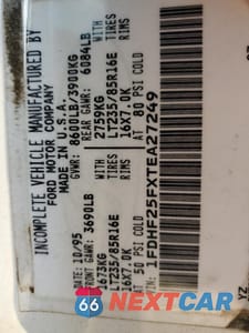 Zdjęcie 12 z 14 samochodu: 1996 FORD F250 VIN:1FDHF25FXTEA27249 - miniatura