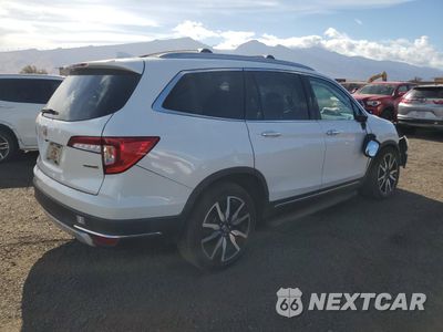 Trzecie zdjęcie samochodu z tyłu: 2021 HONDA PILOT TOURING VIN:5FNYF5H96MB040673 - miniatura