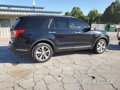 Trzecie zdjęcie samochodu z tyłu: 2019 FORD EXPLORER LIMITED VIN:1FM5K8F8XKGB10362 - miniatura
