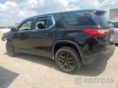 Drugie zdjęcie samochodu z przodu: 2019 CHEVROLET TRAVERSE LS VIN:1GNERFKW2KJ227422 - miniatura