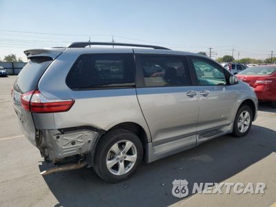 Trzecie zdjęcie samochodu z tyłu: 2017 TOYOTA SIENNA LE VIN:5TDKZ3DC9HS892083 - miniatura