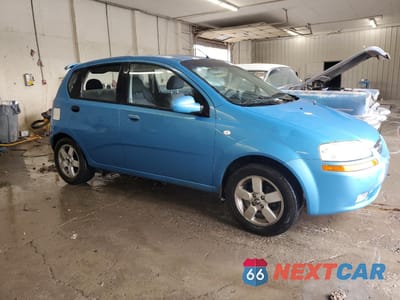 Czwarte zdjęcie samochodu z boku: 2006 CHEVROLET AVEO LT VIN:KL1TG66686B654630 - miniatura