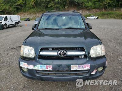 Piąte zdjęcie samochodu w środku: 2006 TOYOTA SEQUOIA LIMITED VIN:5TDBT48A56S271078 - miniatura
